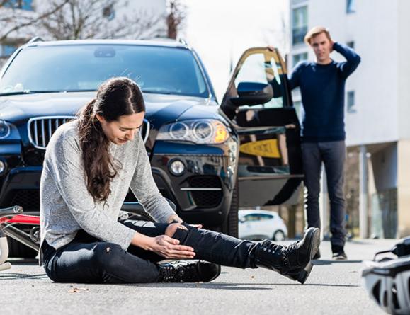 Victime accident de la route